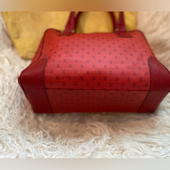Fendi vintage red canvas bag - Picture 6 of 11